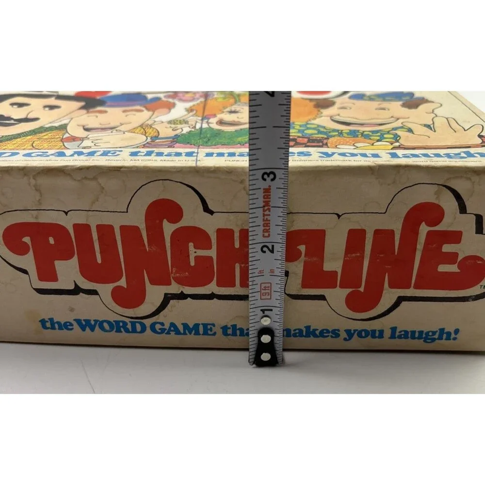 Vintage Parker Brothers Punch Line Word Game No. 106 Complete 1978